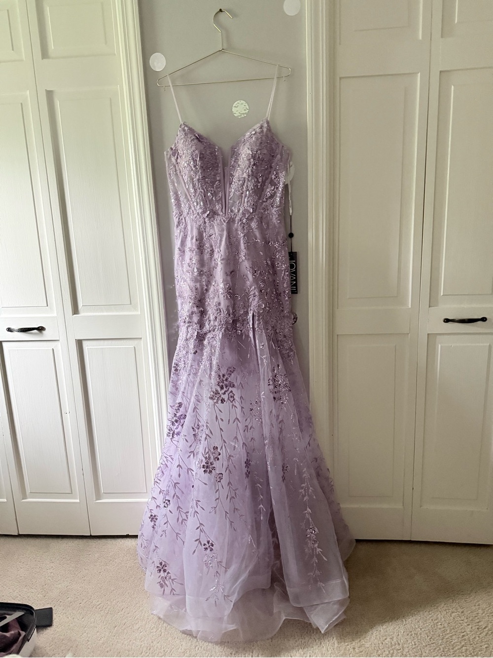 Jovani Lilac Prom Dress